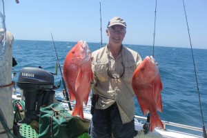 Mark with 2 nice Red Emperor
