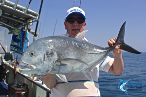 GT popping fishing charter 