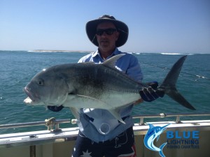 Fishing Western Australia GT popping