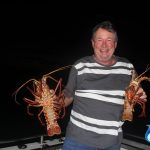Crayfish Blue Lightning Charters Abrolhos Islands fishing food
