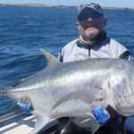 Montebello Islands Fishing charter Blue Lightning charters GT Giant Trevally