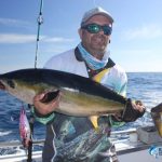 Yellow fin tuna Montebello Islands Fishing charter Blue Lightning Charters