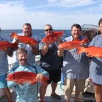 Coral Trout Group photo Montebello Islands WA fishing charter Blue Lightning Charters