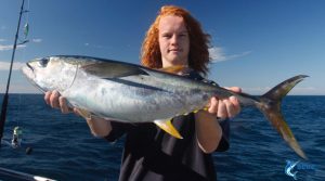 Abrolhos Islands fishing charter Yellow fin tuna