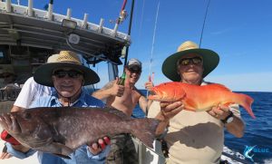 Rnakin Cod Coral Trout Montebello Islands WA fishing charter